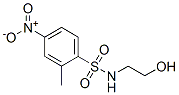 N-(2-Hydroxyethyl)-2-methyl-4-nitrobenzenesulfonamide Struktur