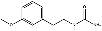 (3-Methoxyphenethyl)urea Struktur