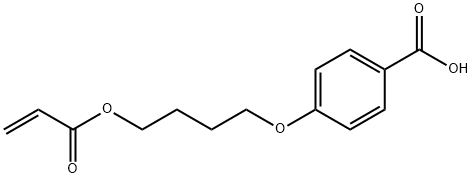 4-(4-ACRYLOXY-BUTYL-1-OXY)-BENZOIC ACID Struktur