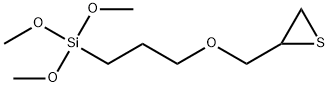 trimethoxy[3-(thiiranylmethoxy)propyl]silane Struktur