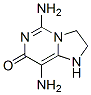 Imidazo[1,2-c]pyrimidin-7(1H)-one, 5,8-diamino-2,3-dihydro- (9CI) Struktur