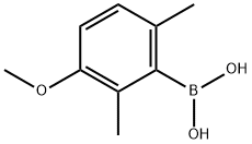 Boronic acid, (3-methoxy-2,6-dimethylphenyl)- (9CI) Struktur