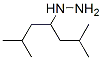 Hydrazine,  [3-methyl-1-(2-methylpropyl)butyl]- Struktur