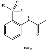 Benzenesulfonic acid, 2-(acetylaMino)- Struktur