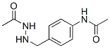 N'-(p-Acetylaminobenzyl)acetohydrazide Struktur