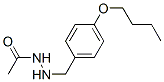 N'-(p-Butoxybenzyl)acetohydrazide Struktur