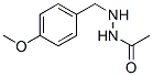 N'-(p-Methoxybenzyl)acetohydrazide Struktur