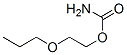 Carbamic acid 2-propoxyethyl ester Struktur