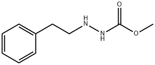 3-Phenethylcarbazic acid methyl ester Struktur