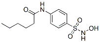 N-[4-(hydroxysulfamoyl)phenyl]hexanamide Struktur