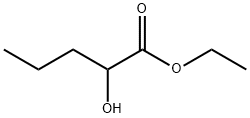 DL-ALPHA-HYDROXYVALERIC ACID ETHYL ESTER Struktur