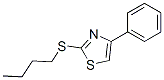 2-(Butylthio)-4-phenylthiazole Struktur