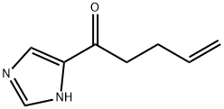 1-(1H-Imidazol-4-yl)-4-penten-1-one Struktur