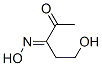 2,3-Pentanedione, 5-hydroxy-, 3-oxime (9CI) Struktur