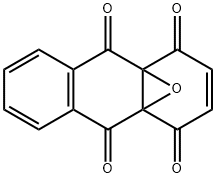 4a,9a-epoxy-4a,9a-dihydroanthracene-1,4,9,10-tetrone Struktur