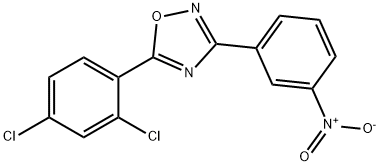 5-(2,4-DICHLOROPHENYL)-3-(3-NITROPHENYL)-1,2,4-OXADIAZOLE price.