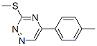 3-Methylthio-5-(p-tolyl)-1,2,4-triazine Struktur