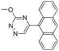 5-(9-Anthracenyl)-3-methoxy-1,2,4-triazine Struktur