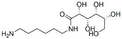 N-(6-aminohexyl)-D-gluconamide Struktur