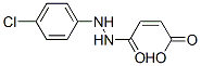 (Z)-3-[[(4-chlorophenyl)amino]carbamoyl]prop-2-enoic acid Struktur