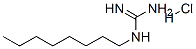 octylguanidine monohydrochloride Struktur