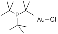 CHLORO(TRI-TERT-BUTYLPHOSPHINE)GOLD(I) Struktur