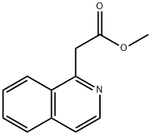 1-Isoquinolineacetic acid methyl ester Struktur