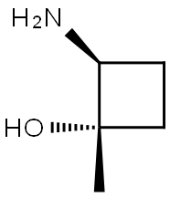 Cyclobutanol,2-amino-1-methyl-,cis-(+)-(9CI) Struktur