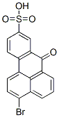 3-Bromo-7-oxo-7H-benz(de)anthracene-9-sulfonic acid Struktur