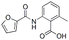 Benzoic acid, 2-[(2-furanylcarbonyl)amino]-6-methyl- (9CI) Struktur