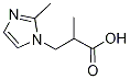 1H-Imidazole-1-propanoicacid,alpha,2-dimethyl-(9CI) Struktur