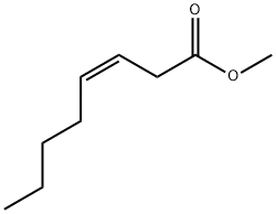 (Z)-3-Octenoic acid methyl ester Struktur