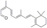 (2Z,4E,6E,8E)-3,7-dimethyl-9-(2,6,6-trimethyl-1-cyclohexenyl)nona-2,4,6,8-tetraenal Struktur