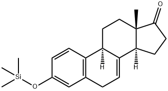 3-(Trimethylsiloxy)-1,3,5(10),7-estratetren-17-one Struktur