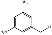 1,3-Benzenediamine,  5-(chloromethyl)- Struktur