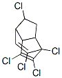 2,4,5,6,8-Pentachloro-1,2,3,3a,4,6a-hexahydro-1,4-ethenopentalene Struktur