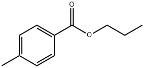 Propyl 4-methylbenzoate Struktur