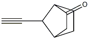 Bicyclo[2.2.1]heptan-2-one, 7-ethynyl-, anti- (9CI) Struktur