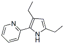 Pyridine, 2-(3,5-diethyl-1H-pyrrol-2-yl)- (9CI) Struktur