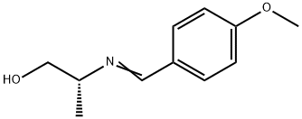 1-Propanol,2-[[(4-methoxyphenyl)methylene]amino]-,(2R)-(9CI) Struktur