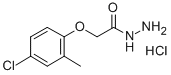 2-Methyl-4-chlorophenoxyacetic acid hydrazide hydrochloride Struktur