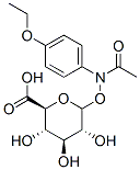 N-hydroxyphenacetin glucuronide Struktur