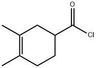 3-Cyclohexene-1-carbonyl chloride, 3,4-dimethyl- (9CI) Struktur