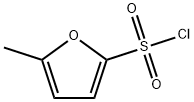 5-METHYLFURAN-2-SULFONYL CHLORIDE Struktur