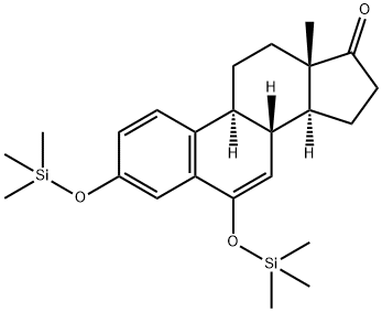 3,6-Bis(trimethylsiloxy)-1,3,5(10),6-estratetren-17-one Struktur