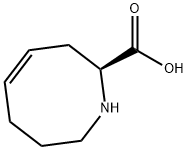 2-Azocinecarboxylicacid,1,2,3,6,7,8-hexahydro-,(2S)-(9CI) Struktur