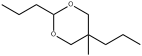 5-methyl-2,5-dipropyl-1,3-dioxane  Struktur