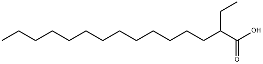 2-ethylpentadecanoic acid Struktur