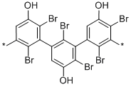 Poly(2,6-dibromophenol oxide) Struktur