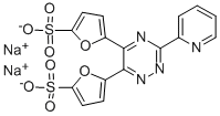 3-(2-PYRIDYL)-5,6-BIS(5-SULFO-2-FURYL)-1 ,2,4-TRIAZINE, DINA SALT/XH20 Struktur